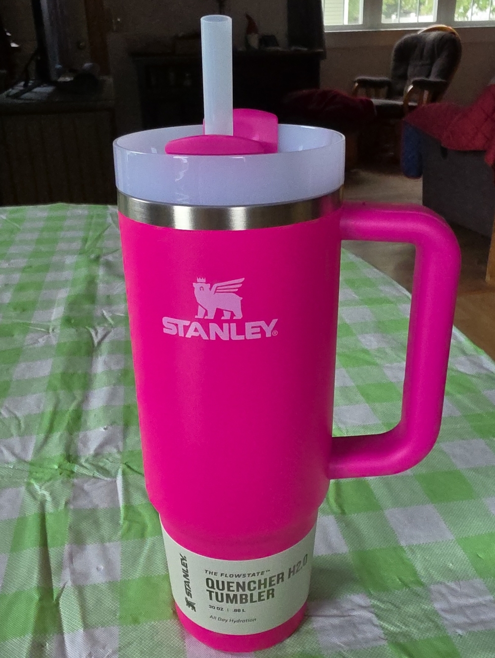 Stanley 30 oz Quencher H2.0 Tumbler - Violet Blossom